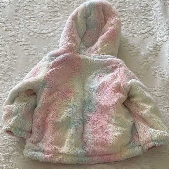 Gently Loved Pink Reversible Hooded Puffer Jacket by London Fog - Picture 10 of 14